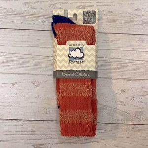 NWT Crescent Sock Company World’s Softest Weekend Collection Ragg Crew Socks